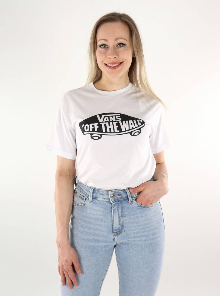 Vans unisex t-shirt Off The Wall Board vit - T-shirts för damer - 136129 - 1