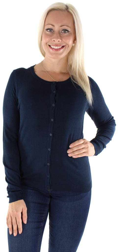 Vero Moda Kofta Nellie glory o-neck - Stickat för damer - 126609 - 1