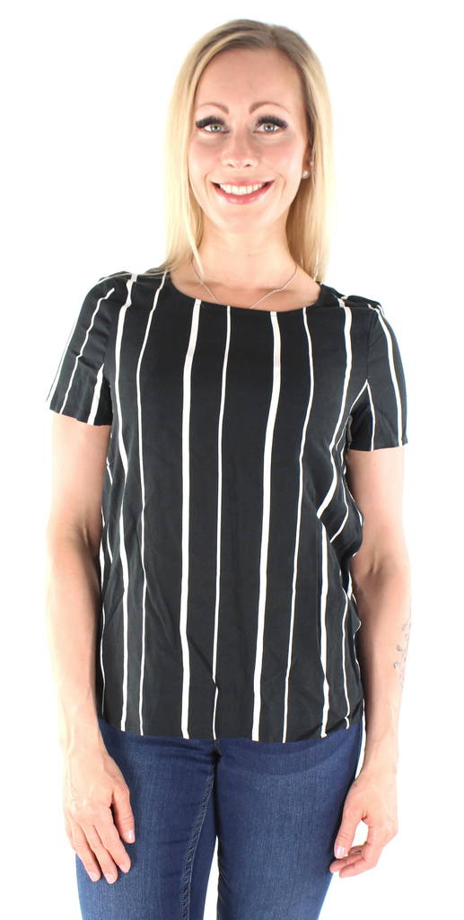 Vero Moda T-shirt Simply svart/vit rand - T-shirts för damer - 123919 - 1