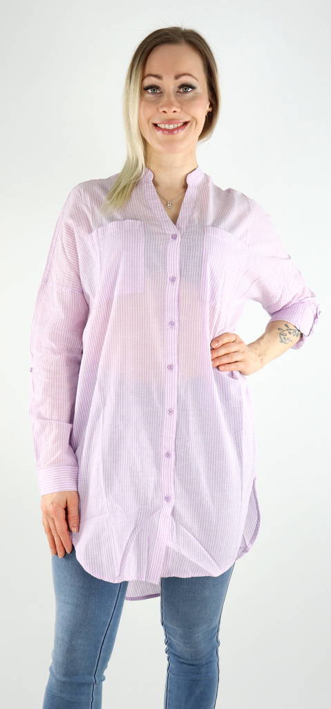 Vero Moda tunika Isabell lavendula/vit - Klänningar och tunikor - 130879 - 1