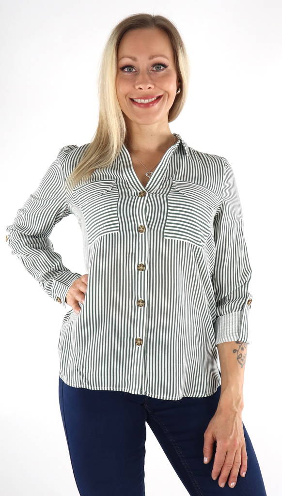 Vero Moda Damkrageskjorta Bupig lagerkrans - Skjortor och blusar för damer - 134039 - 1