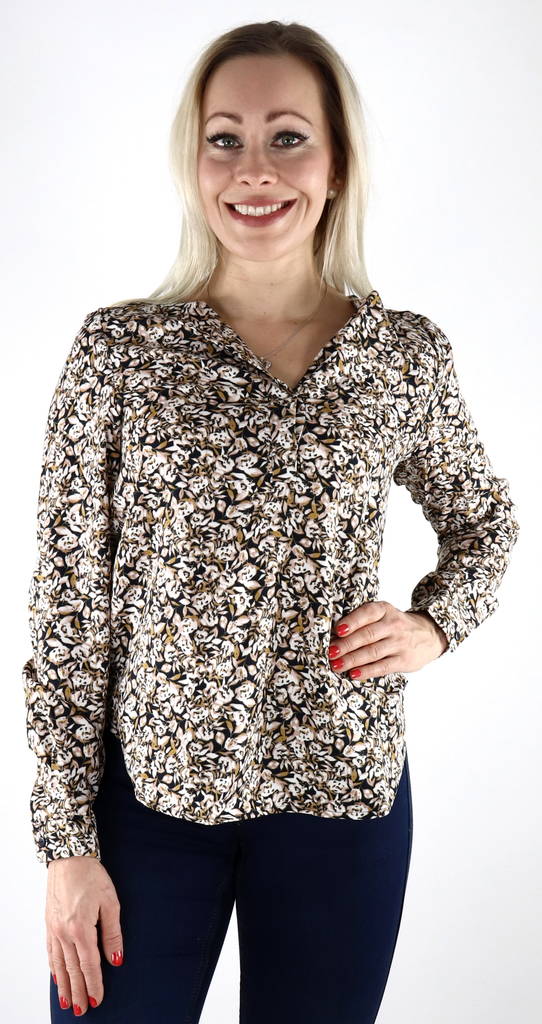 Vero Moda dam skjorta Isa navy/jolie - Skjortor och blusar för damer - 129889 - 1
