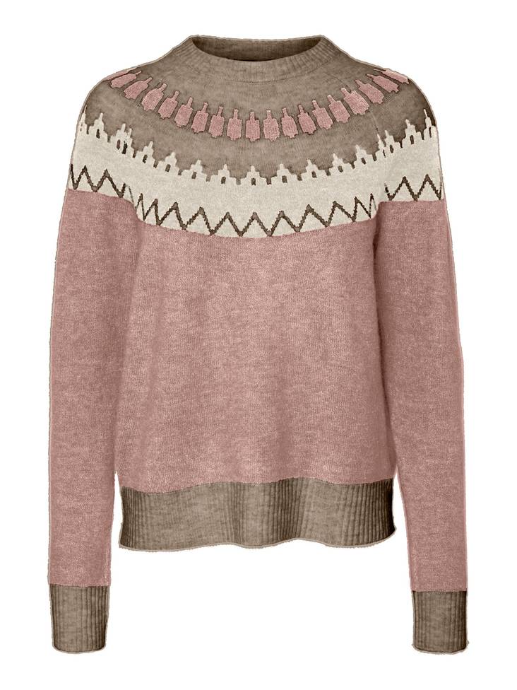 Vero Moda Tröja Simone misty rose/silver - Stickat för damer - 132729 - 1
