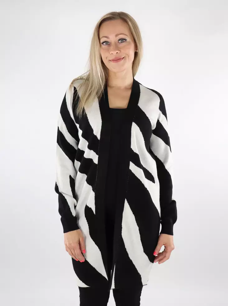 Vero Moda damkofta svart/björk - Stickat för damer - 136829 - 1
