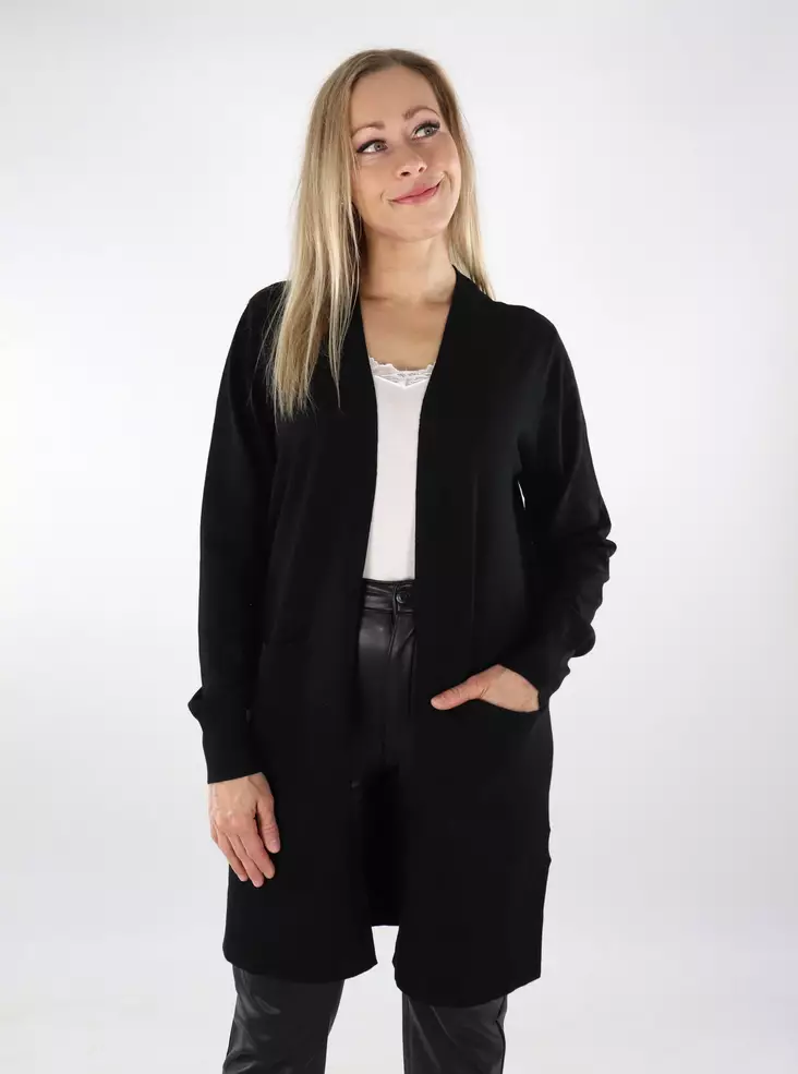 Vero Moda damkofta Öppen svart - Stickat för damer - 136869 - 1