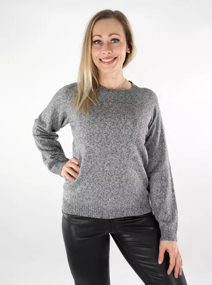 Vero Moda damtröja Doffyshine asfalt/silver - Stickat för damer - 137429 - 1