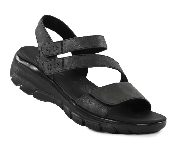 Skechers damsandaler 163532/BBK EASY GOING - ALL DAY CHIC svart - Skechers sandaler - 138689 - 1
