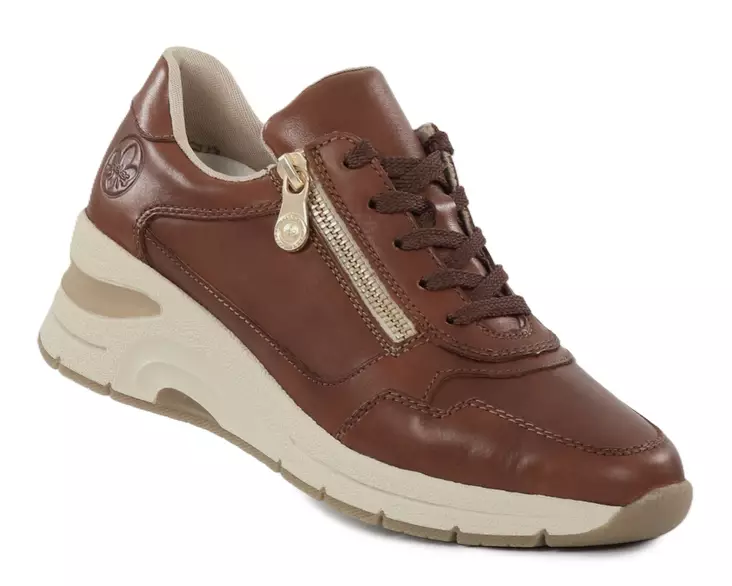 Rieker kilklackade sneakers N9301-25 brun - Rieker sneakers - 138959 - 1