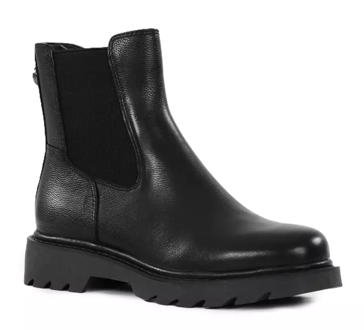 Tamaris damstövletter i äkta läder 25429-45 svart - Tamaris ankelboots - 139019 - 1
