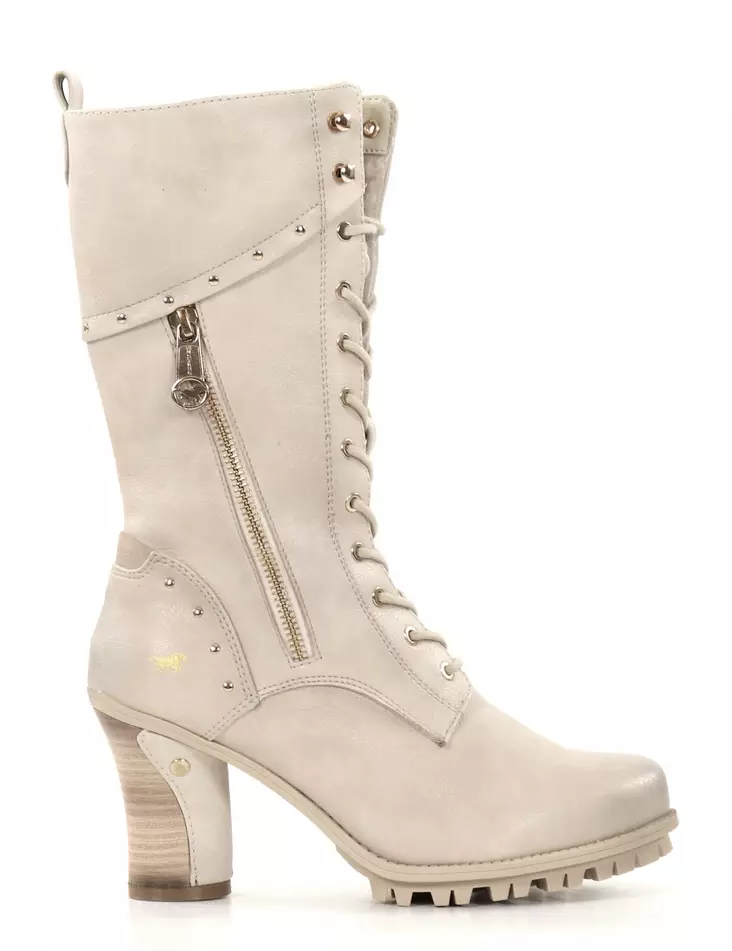 Mustang ankelboots dam 1141-617-243 Ivory - Stövletter och kängor för damer - 137549 - 1