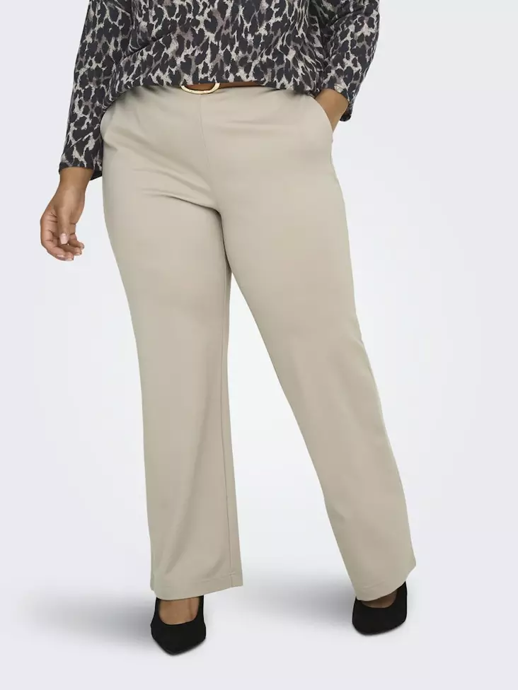 Only Carmakoma dambyxor i plus size CARGOLDTRASH Raka, ren kashmir - Byxor för damer - 140199 - 1