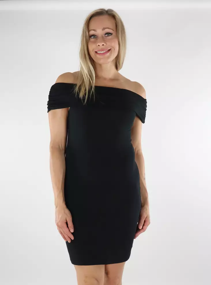 Only Klänning Live love Offshoulder svart - Klänningar och tunikor - 136619 - 1