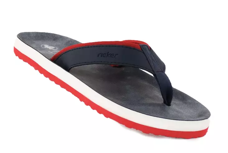 Rieker flipflops herr 20151-14 blå - Sandaler för herrar - 138169 - 1