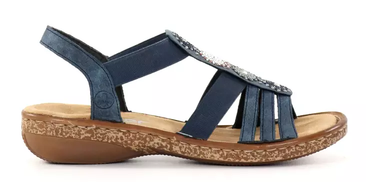 Rieker damsandaler 628G9-16 blå - Rieker sandals - 137959 - 1
