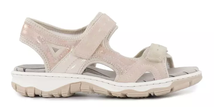 Rieker damsandaler 68866-31 rosa - Rieker sandals - 137929 - 1