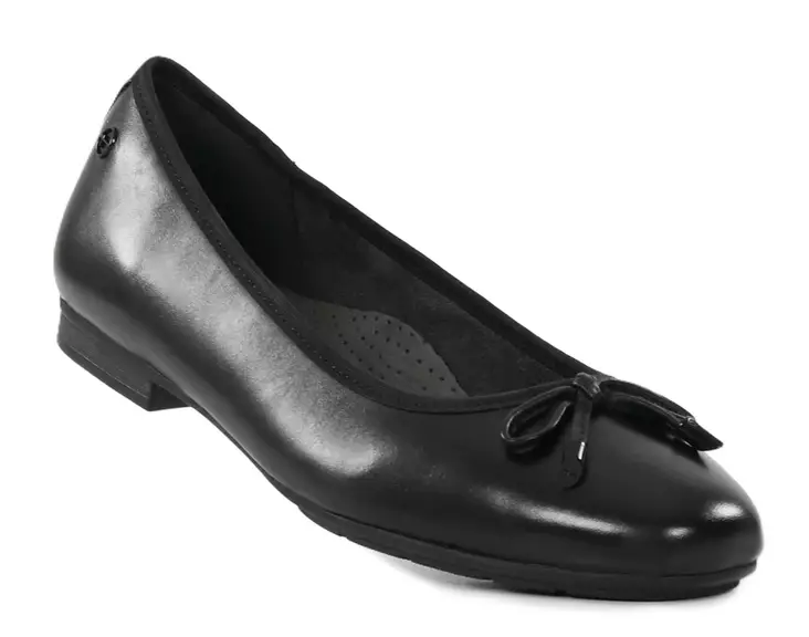 Tamaris Comfort ballerinor med bred läst 82102-42 001 svart - Ballerinaskor - 140189 - 1