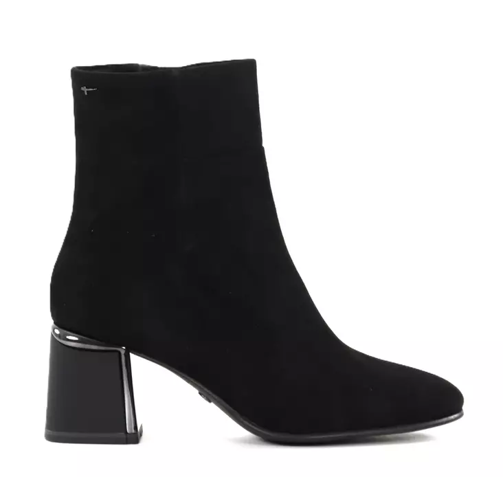 Tamaris damstövletter 25341-45 svart mocka - Tamaris ankelboots - 139289 - 1