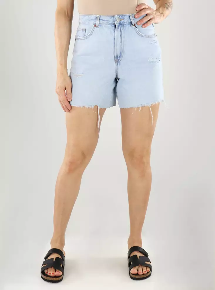 Vero Moda jeansshorts ljusblå - Shorts och capribyxor för damer - 141159 - 1