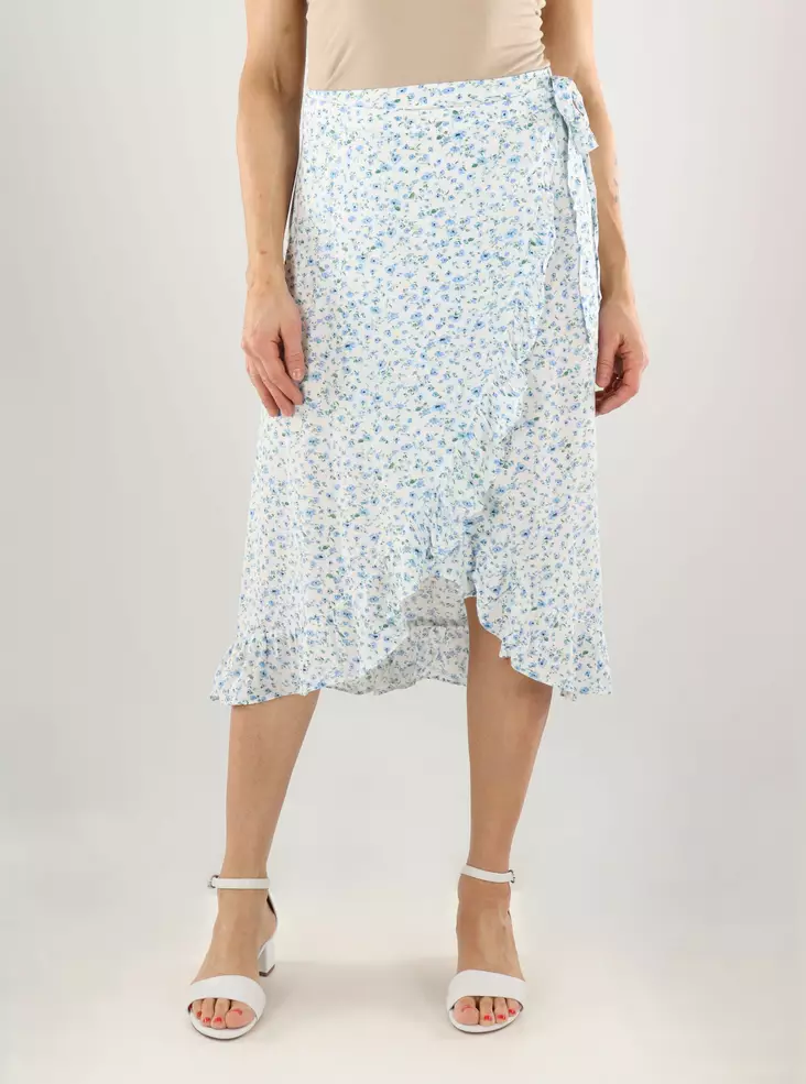 Vero Moda kjol snövit/blå bäck - Kjolar - 141039 - 1