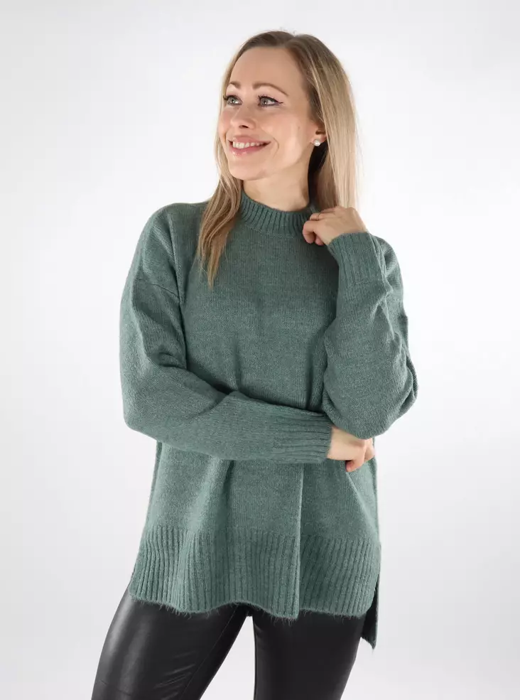 Vero Moda damtröja Oversize Balsamgrön - Stickat för damer - 137419 - 1